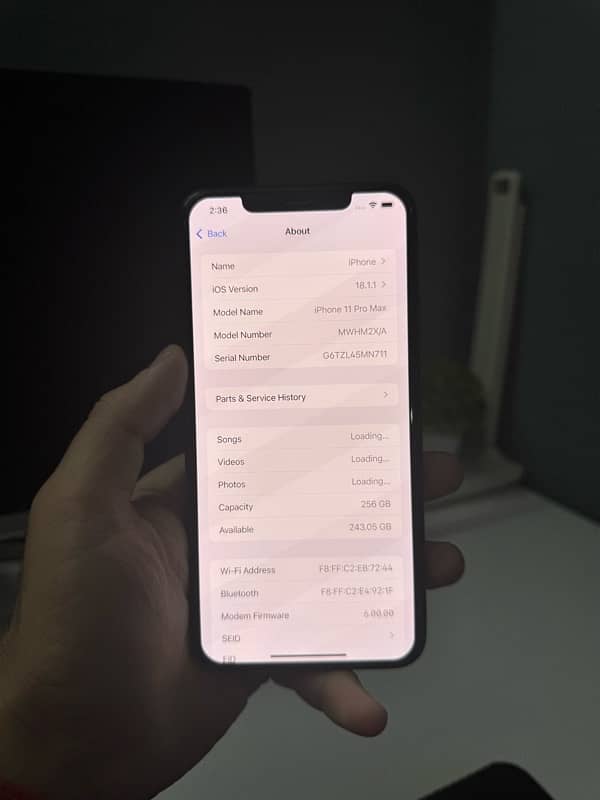 Iphone 11 pro max (pta approved) 2