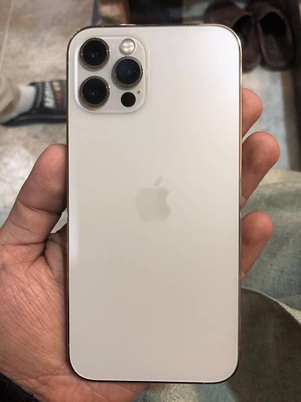 iPhone 12 Pro with 128 GB Gold colour WhatsApp no 03068500075 1