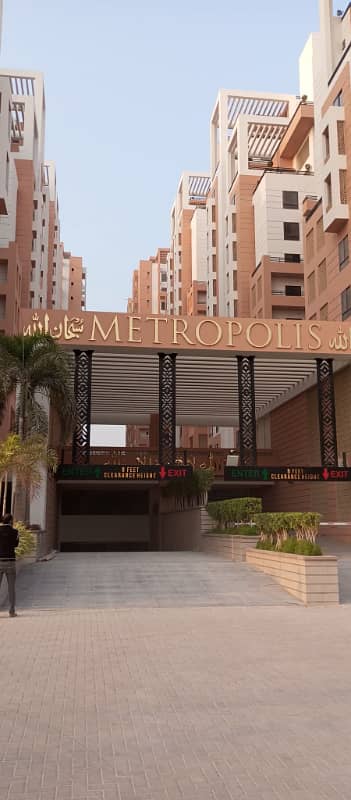 Brand New Luxuries Project Metropolis 3 Beds DD West Open Corner In Main Jinnah Avenue Malir Cantt 4