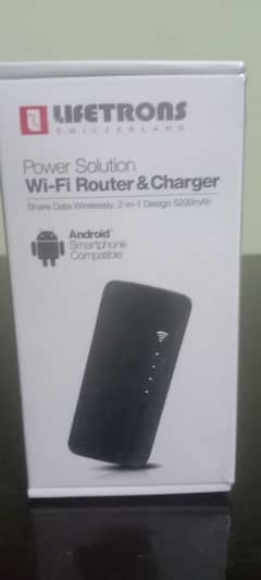 wifi router with power bank