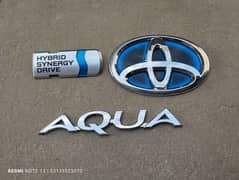 Toyota Aqua Rear trunk Monogram Japanese available