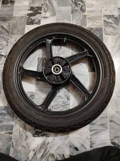 Honda CB125F Alloy Rims with Tyre