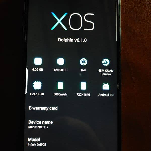 infinix note 7 6.128 gb 6