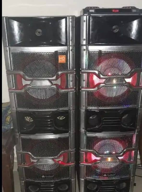 audionic dj400 speaker system 2