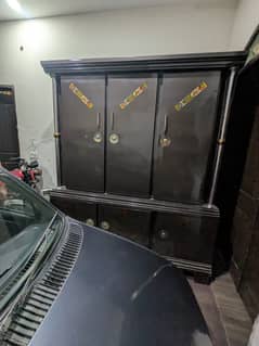 3 Door Iron Safe Almari For Sale