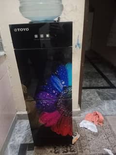 water dispenser with fridge