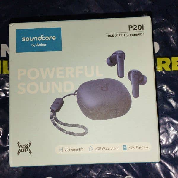 Anker Soundcore P20i Blue Color Earbud 5