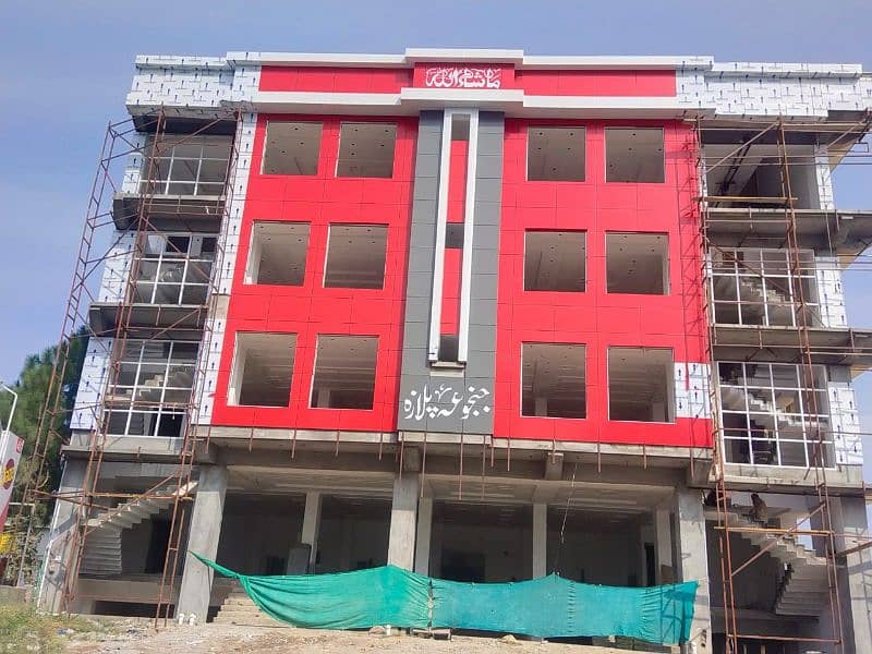 Wall cladding sheet and curtain wall, spider glass fitting 1
