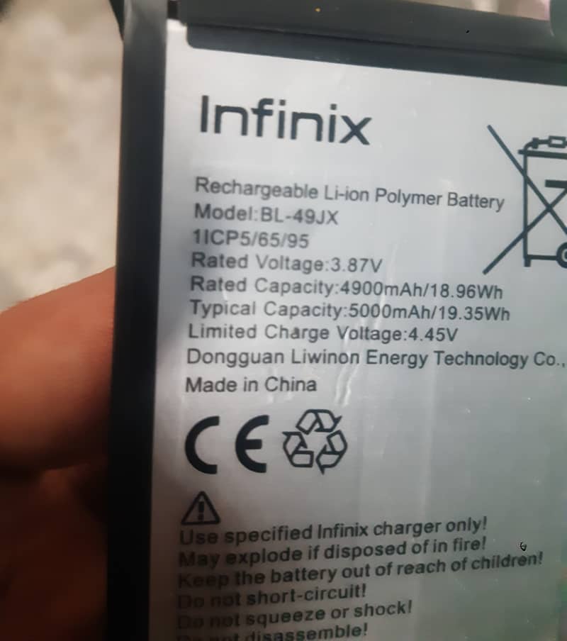 Infinix Note 11 Pro Orignal Battery 4