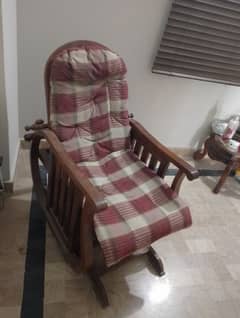 Sheshum Wood Swing Chair for Sale