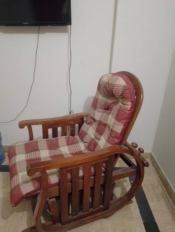 Sheshum Wood Swing Chair for Sale 2