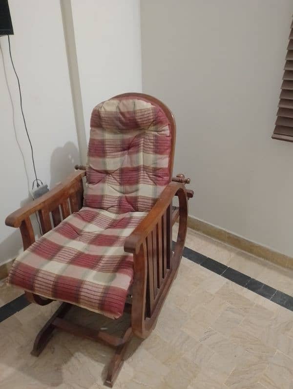 Sheshum Wood Swing Chair for Sale 3