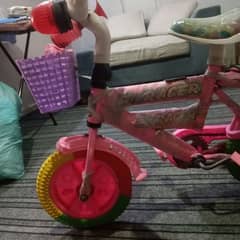 girls pink cycle