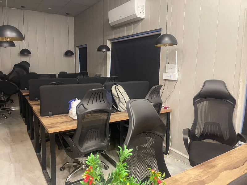 Furnished Office for Rent in Johar Town for (Call center + Software house + Marketing Office & Other Setup as You Want) 0