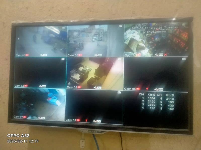 CCTV camera and DVR all model available and fitting repairing 4