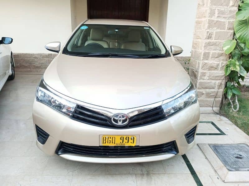 Toyota Corolla GLI 2016 New Key Only 67000kms Outclass Original in DHA 0