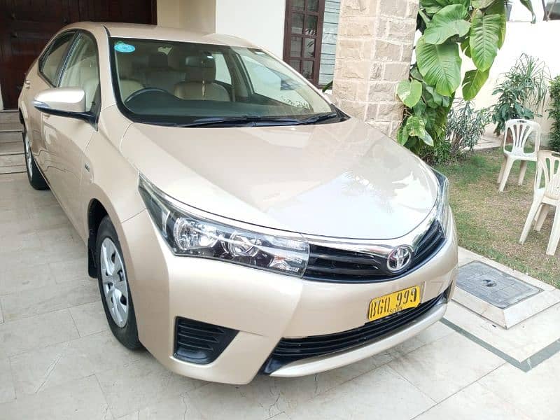 Toyota Corolla GLI 2016 New Key Only 67000kms Outclass Original in DHA 1