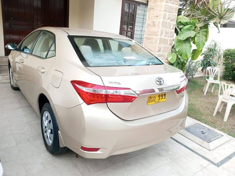 Toyota Corolla GLI 2016 New Key Only 67000kms Outclass Original in DHA 6