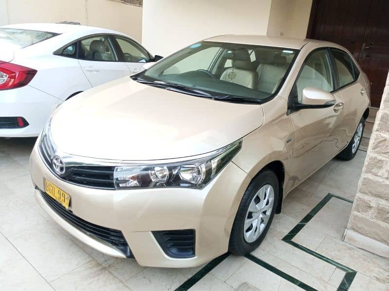 Toyota Corolla GLI 2016 New Key Only 67000kms Outclass Original in DHA 8