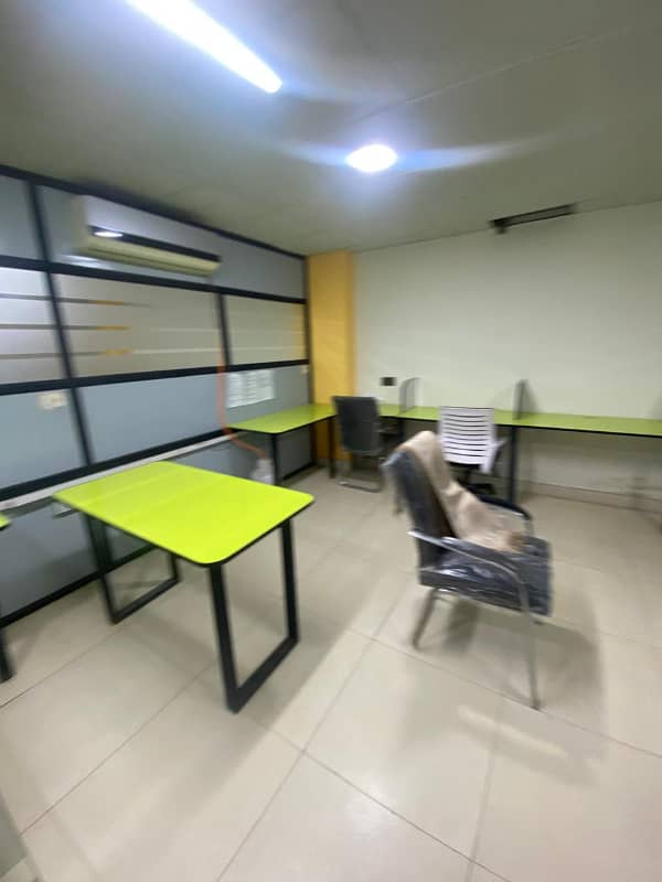 Office Hall for Rent in Johar Town for (Call center + Software house + Marketing Office & Other Setup as You Want) 8