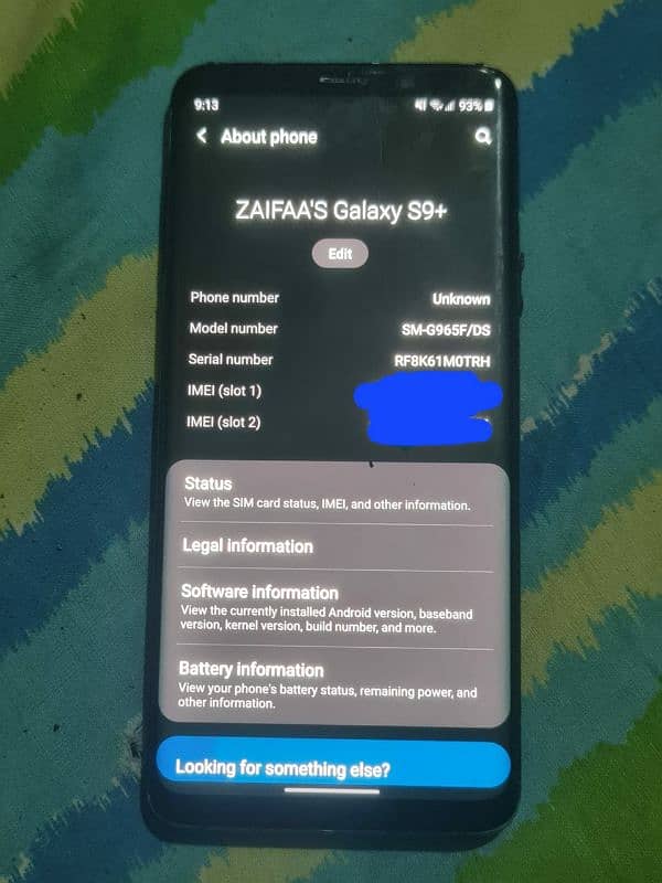 SAMSUNG GALAXY S9 PLUS PTA EXCHANGE POSSIBLE 9