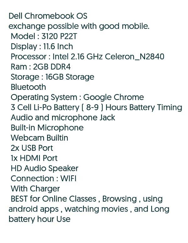 Chromebook OS 2