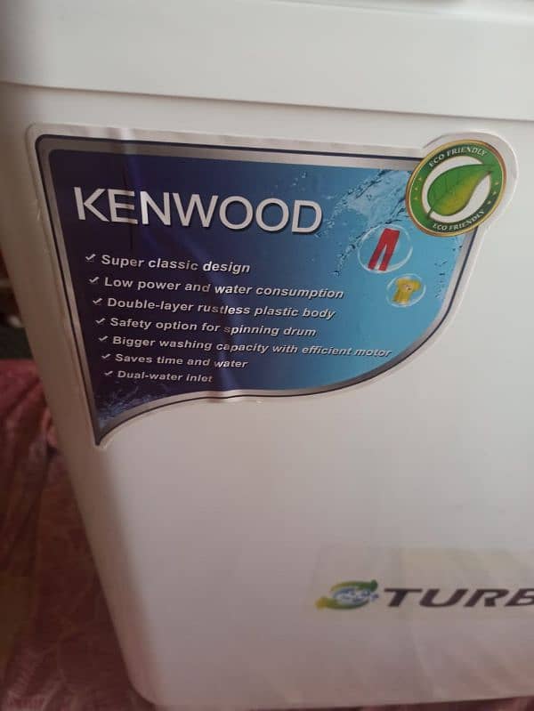 Brand New kenwood Semi Automatic Washing machine 10kg 3