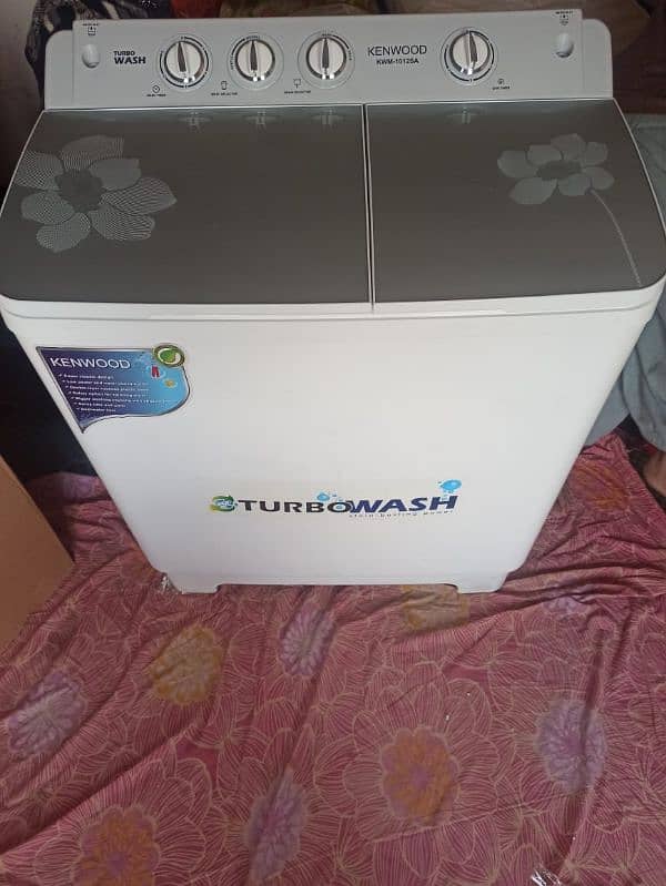 Brand New kenwood Semi Automatic Washing machine 10kg 9