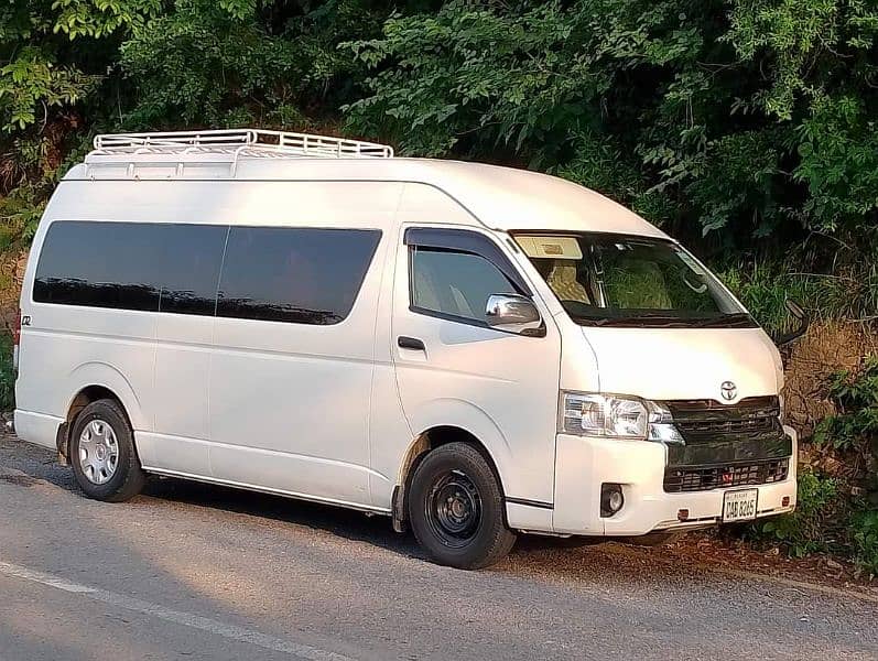 Toyota Hiace GrandCabin and Coaster on Rent Daily /Monthly Basis 9