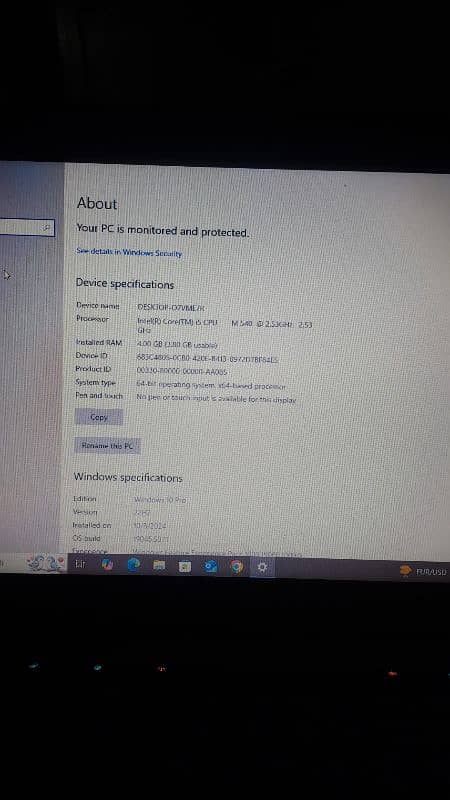 hp i5 laptop for sell ok ha bas battery change ho gi 5