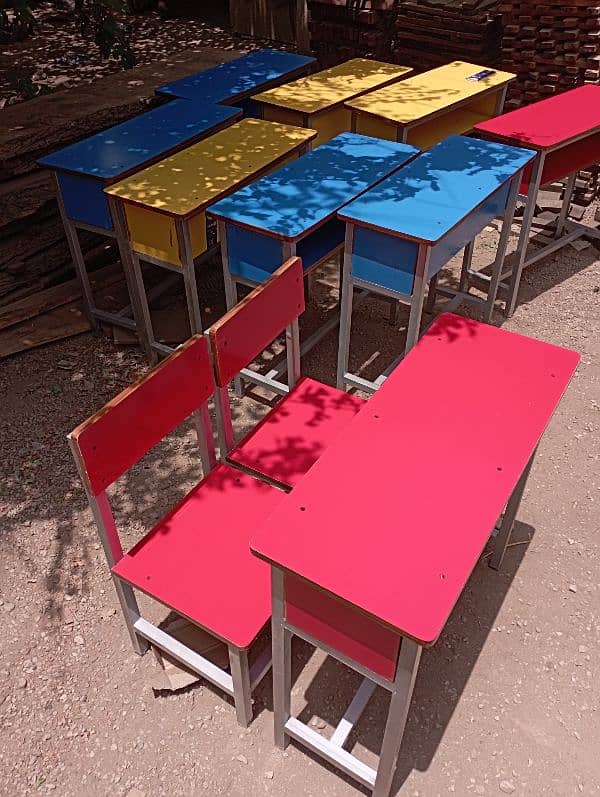 STUDENT CHAIRS / SCHOOL CHAIRS /DESK BENCH/ STAFF CHAIR / Tables 15