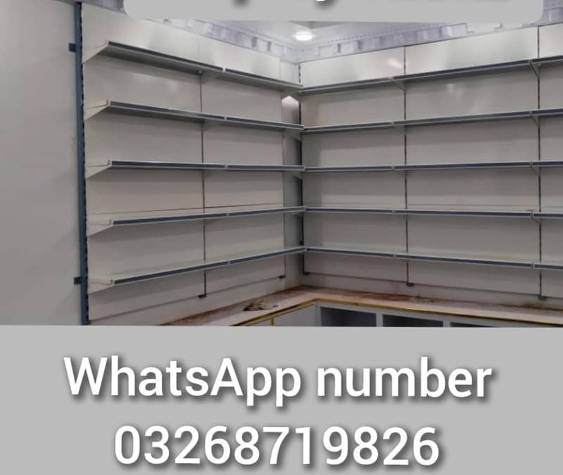 Wall Rack / Store Rack/ Gondola rack / Cash Counter / shopping trolley 12