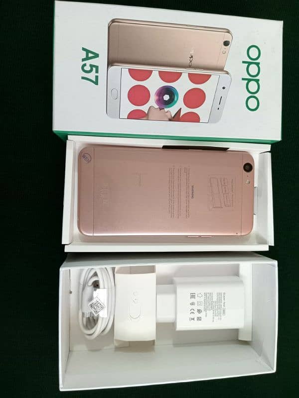 Oppo A57 complete box brand new [03320420497 4