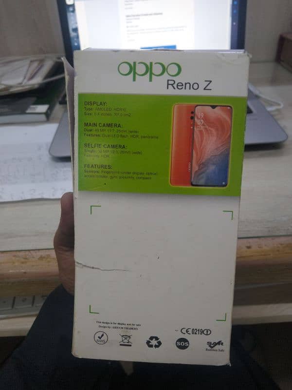 Oppo Reno Z 8 gb 256 gb official PTA Approve 0