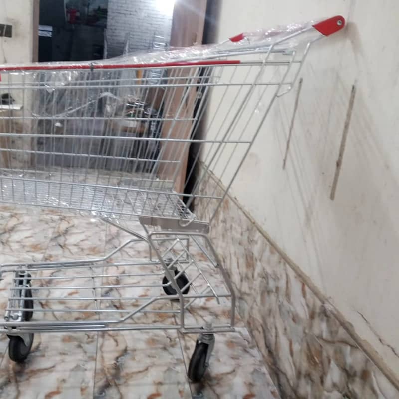 Wall Rack / Store Rack/ Gondola rack / Cash Counter / shopping trolley 1