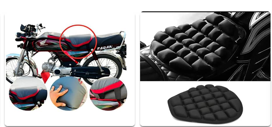 Bike Seat Cushion Forget Back Pain With WaterProof 1