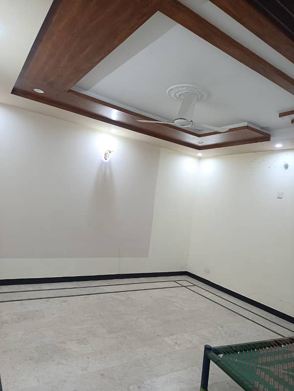 14marla 3beds DD TV lounge kitchen attached baths neat clean ground portion for rent in G 13 4 islamabad 5