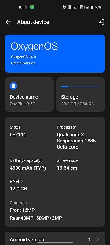 OnePlus 9 5G 8