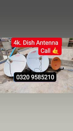 Dish antenna setting and installation 0320 9585210