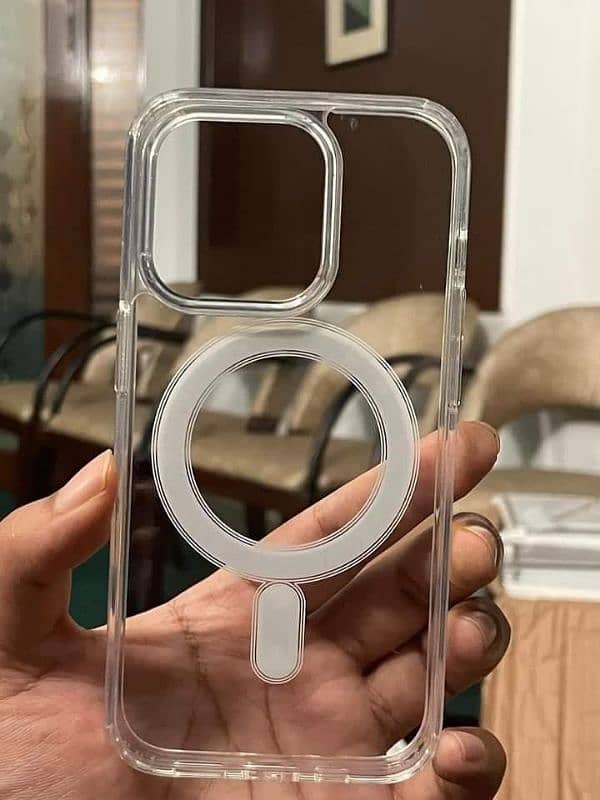 Clear MagSafe Case / Cover For iPhones 0