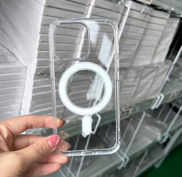 Clear MagSafe Case / Cover For iPhones 8