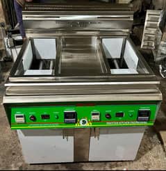 deep fryers 2 + 2 tube with chipdem deepfryer