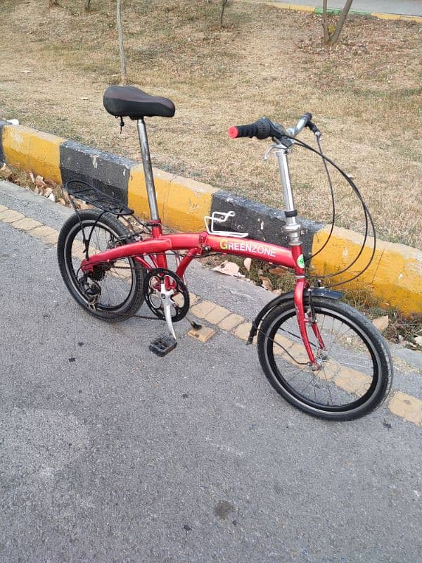 Greenzone folding bicycle for sale 8