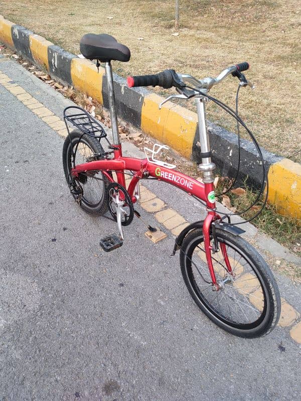 Greenzone folding bicycle for sale 9