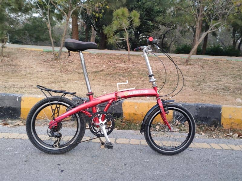 Greenzone folding bicycle for sale 12