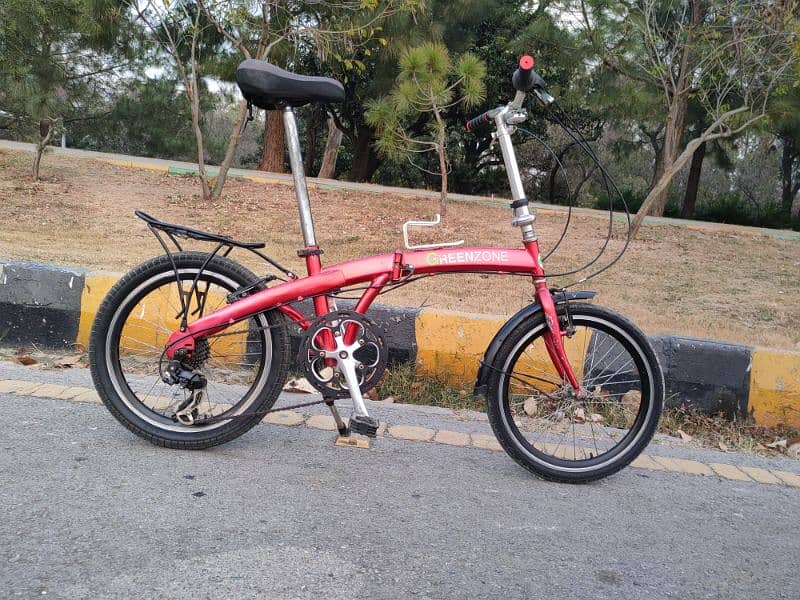 Greenzone folding bicycle for sale 13