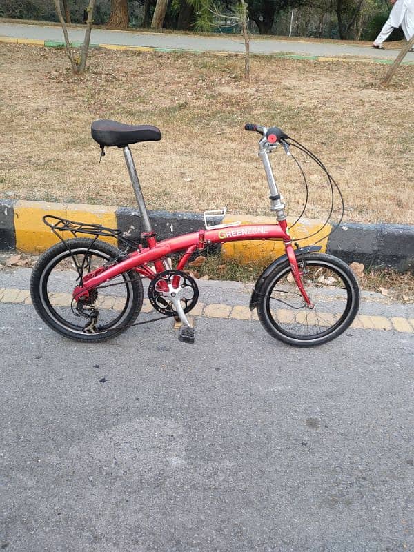 Greenzone folding bicycle for sale 14