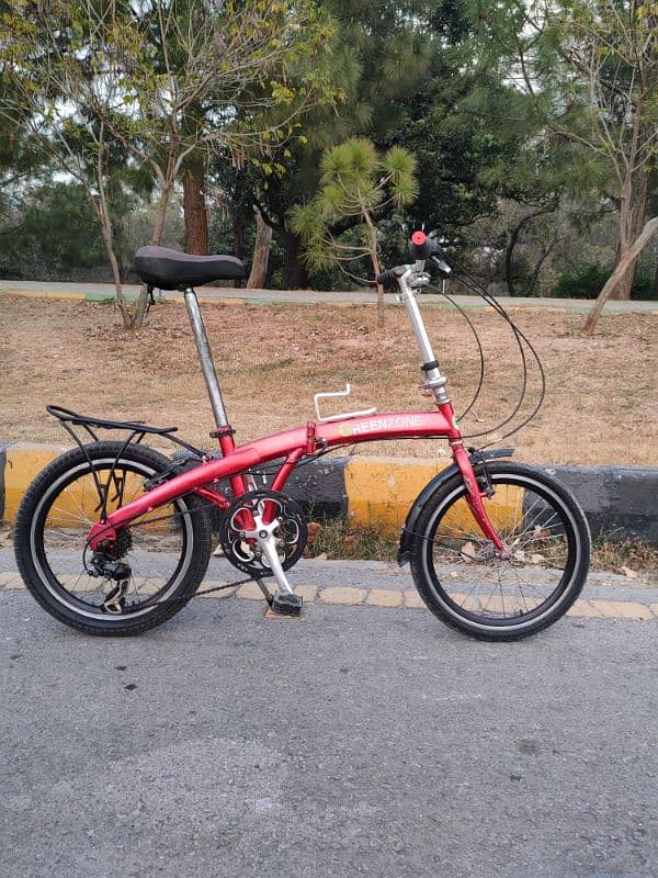 Greenzone folding bicycle for sale 15