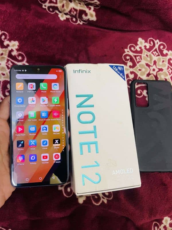 infinix note12 with box 128Gb 3