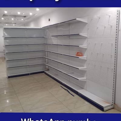 Wall Rack / Store Rack/ Gondola rack / Cash Counter / shopping trolley